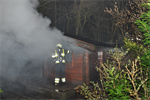 Prio 1 Brand Bijgebouw De Leeuwerikhoeve Beauty en Sauna Hillamaweg Burgum